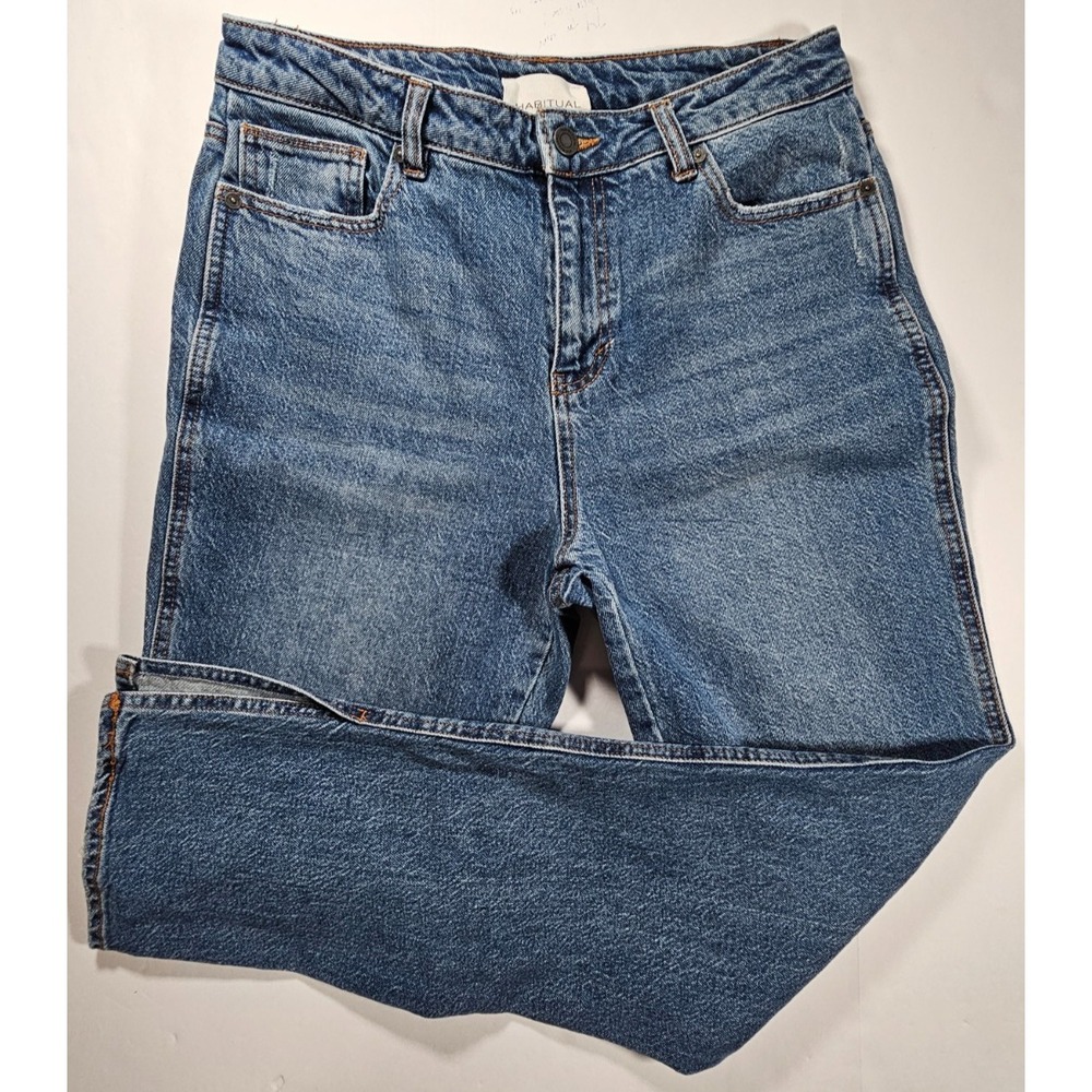 Habitual Blue‎ Women's Jeans with slit ankles, size 8 (29 in)